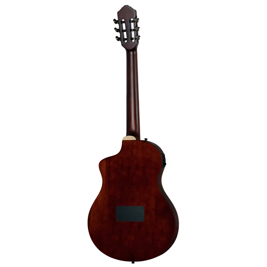 TourPlayer Deluxe Nylon Guitar - Acacia Burst Top
