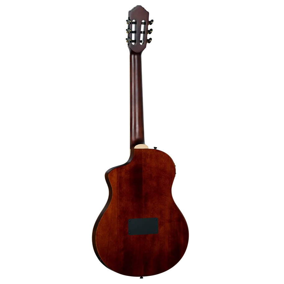 TourPlayer Deluxe Nylon Guitar - Acacia Burst Top