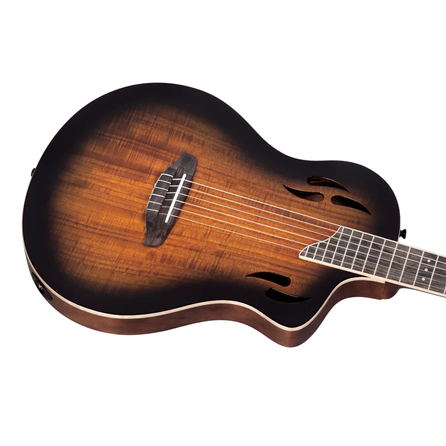 TourPlayer Deluxe Nylon Guitar - Acacia Burst Top