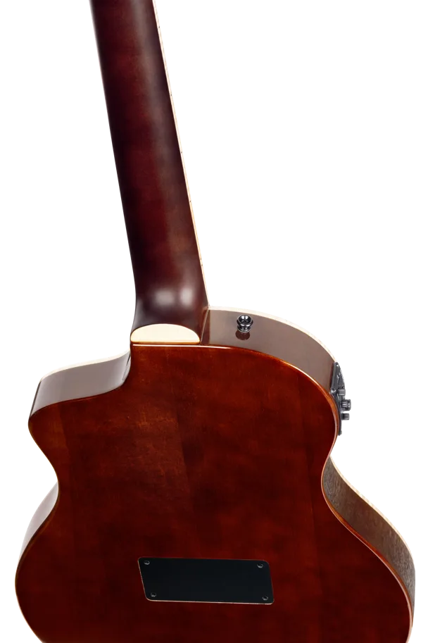 TourPlayer Deluxe Nylon Guitar - Acacia Burst Top