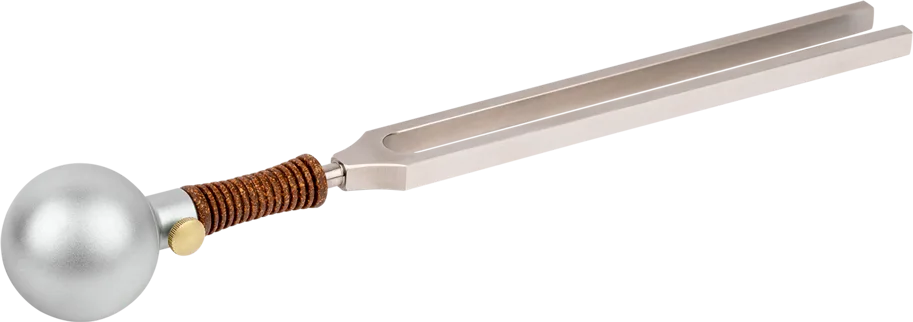 Tuning Fork Vibration Foot - Round - Large