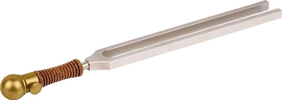 Tuning Fork Vibration Foot - Round - Small
