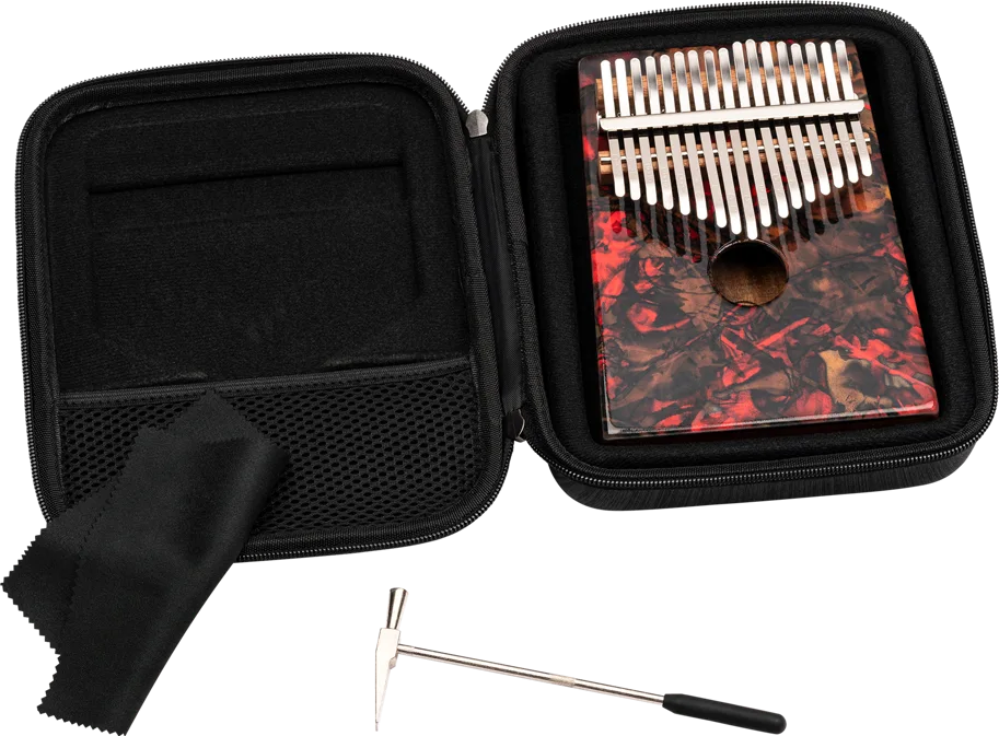 Sound Hole Designer Kalimba - Lava