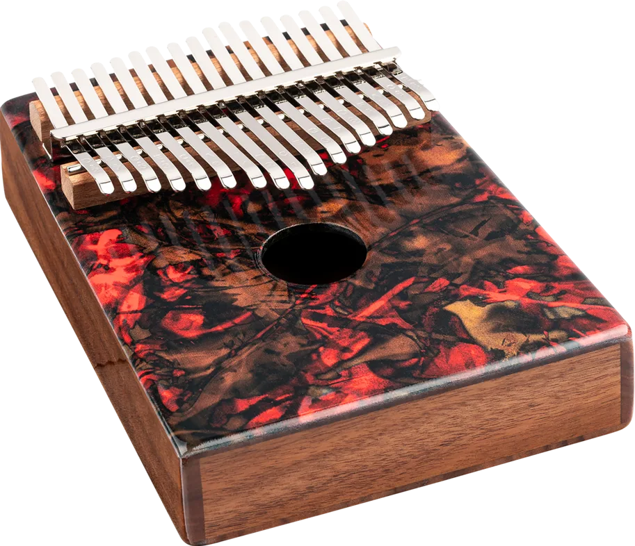 Sound Hole Designer Kalimba - Lava