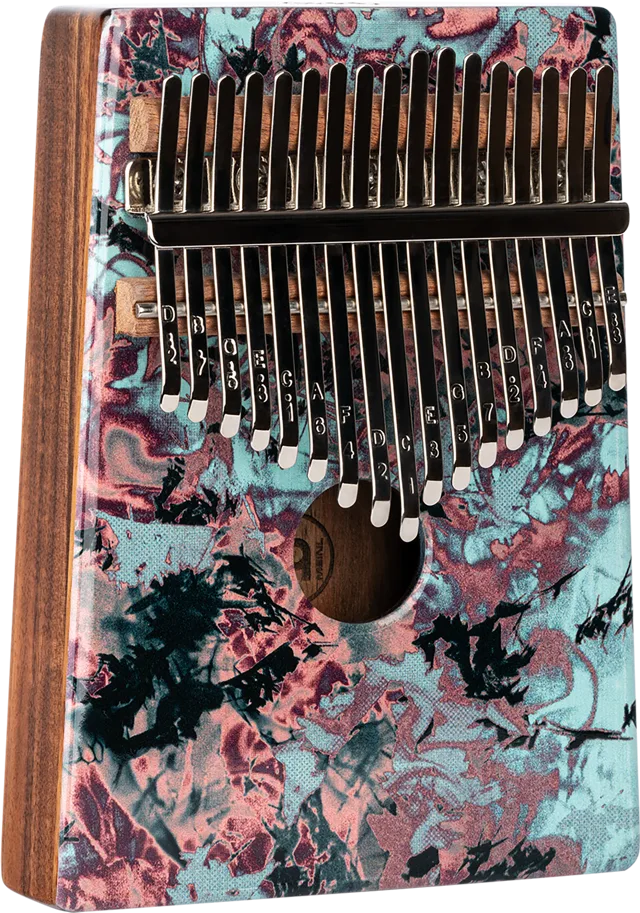 Sound Hole Designer Kalimba - Coral Reef