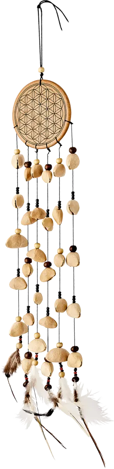 Flower Of Life Kenari Chimes - Small
