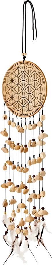 Flower Of Life Kenari Chimes - Large