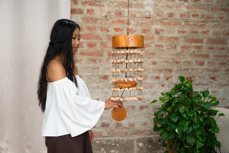 Kenari Meditation Chimes - Flower Of Life