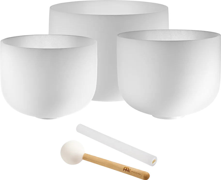 Crystal Singing Bowl Set - 9A/12F/14C