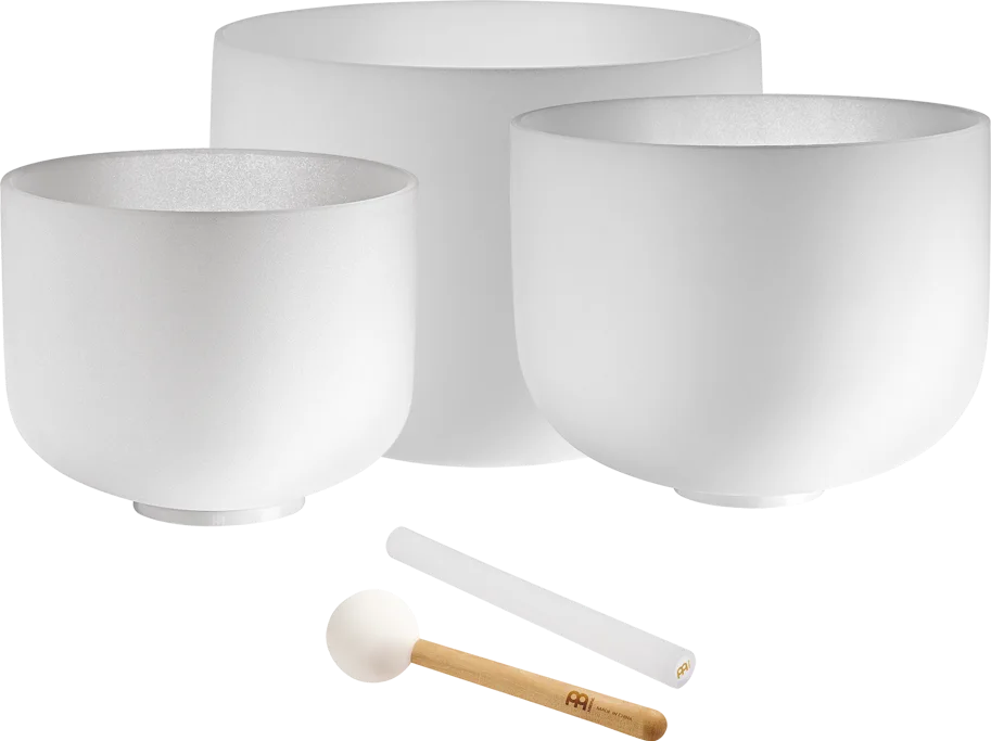 Crystal Singing Bowl Set - 10G/12E/14C