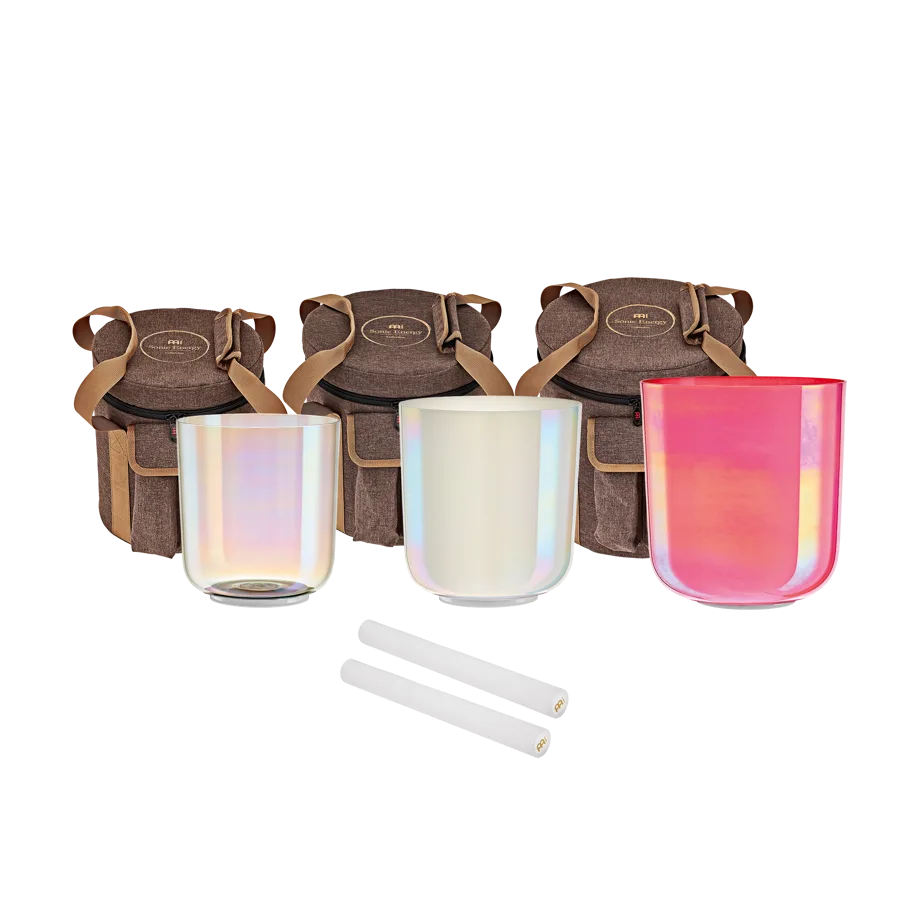 Essence Crystal Singing Bowl Set - E4/B3/G3
