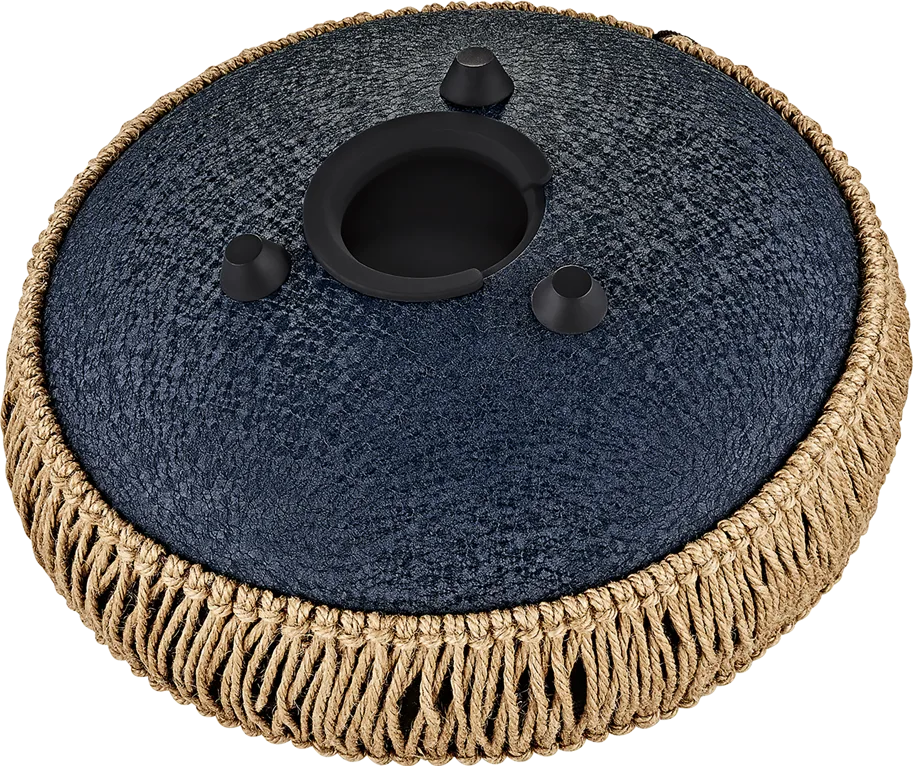 Medium Octave Steel Tongue Drum - C Minor - Blue