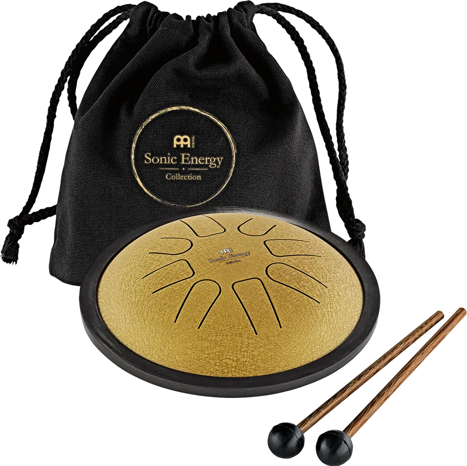 Small Steel Tongue Drum - C Minor - Gold