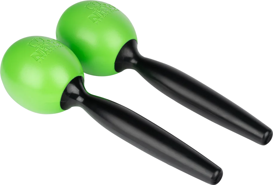 NINO® Medium Maracas - Pair - Grass Green