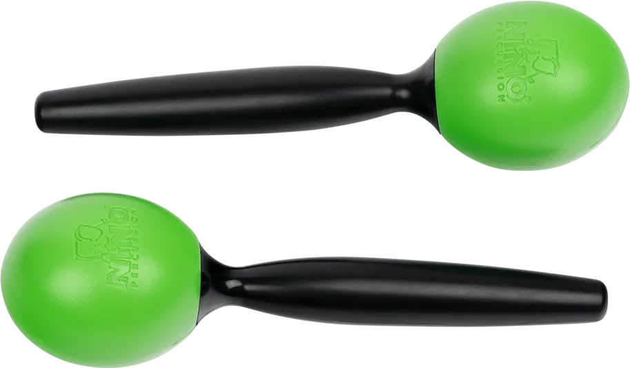 NINO® Medium Maracas - Pair - Grass Green