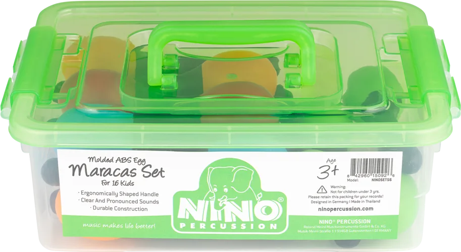 NINO® Small Egg Maracas Set (16 pcs.)