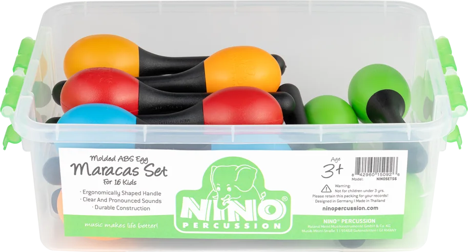 NINO® Small Egg Maracas Set (16 pcs.)