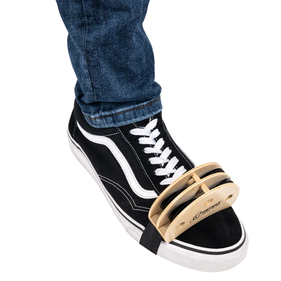 Guitarist Foot Tambourine - Natural