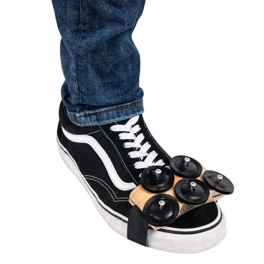 Singer / Songwriter Foot Tambourine - Natural