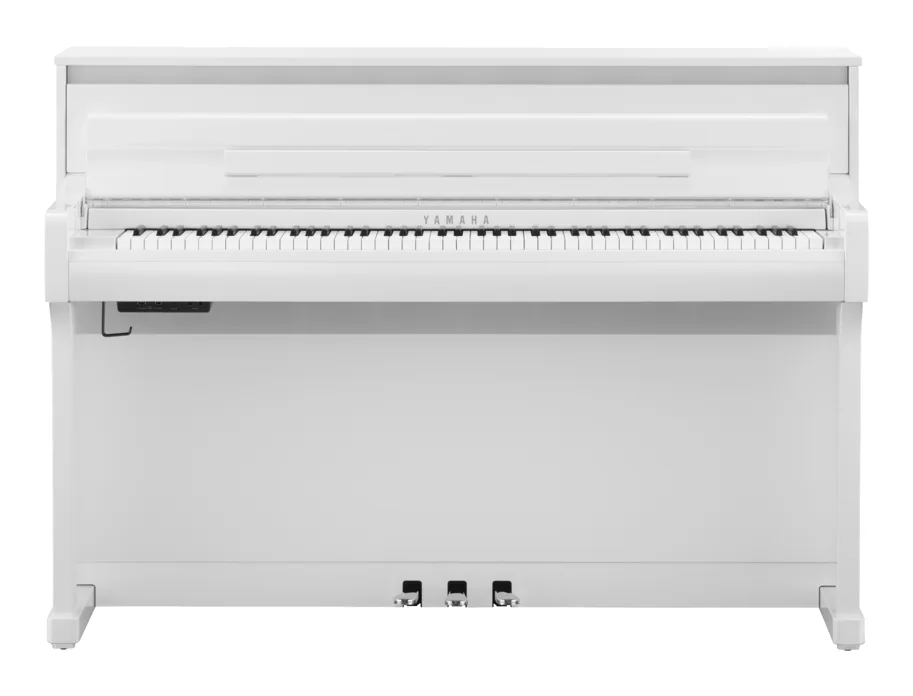 Digitalpiano YAMAHA CLP-885PWH weiss Glanz