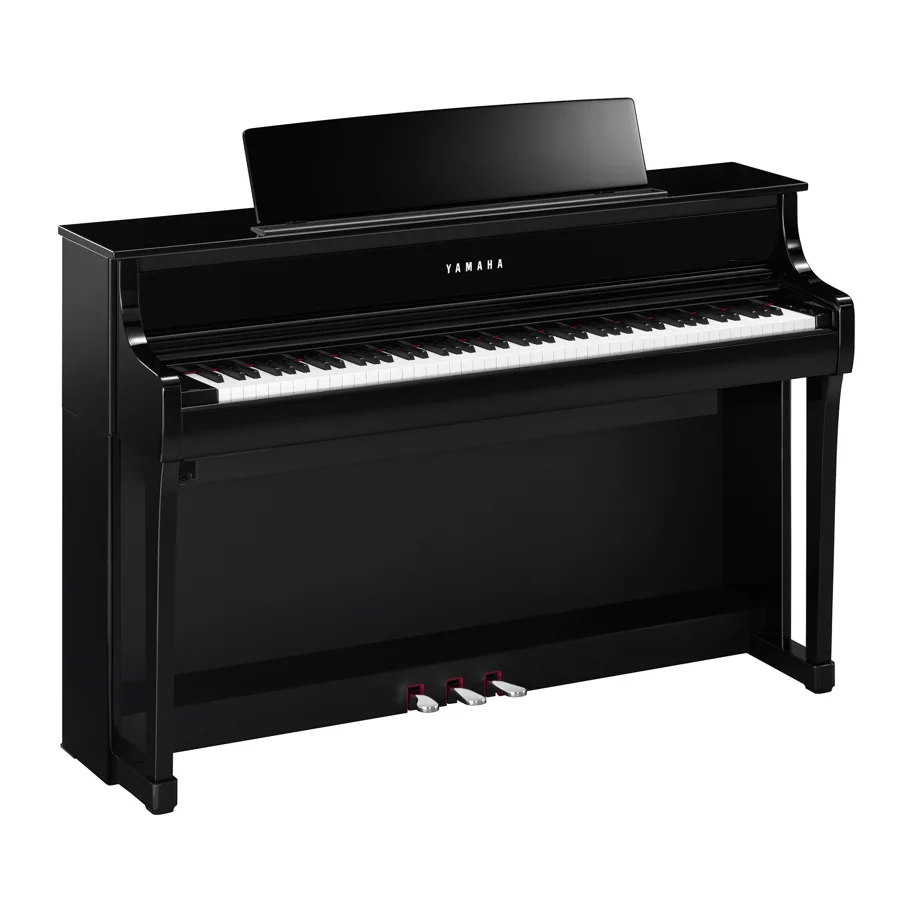 Digitalpiano YAMAHA CLP-875PE schwarz Glanz