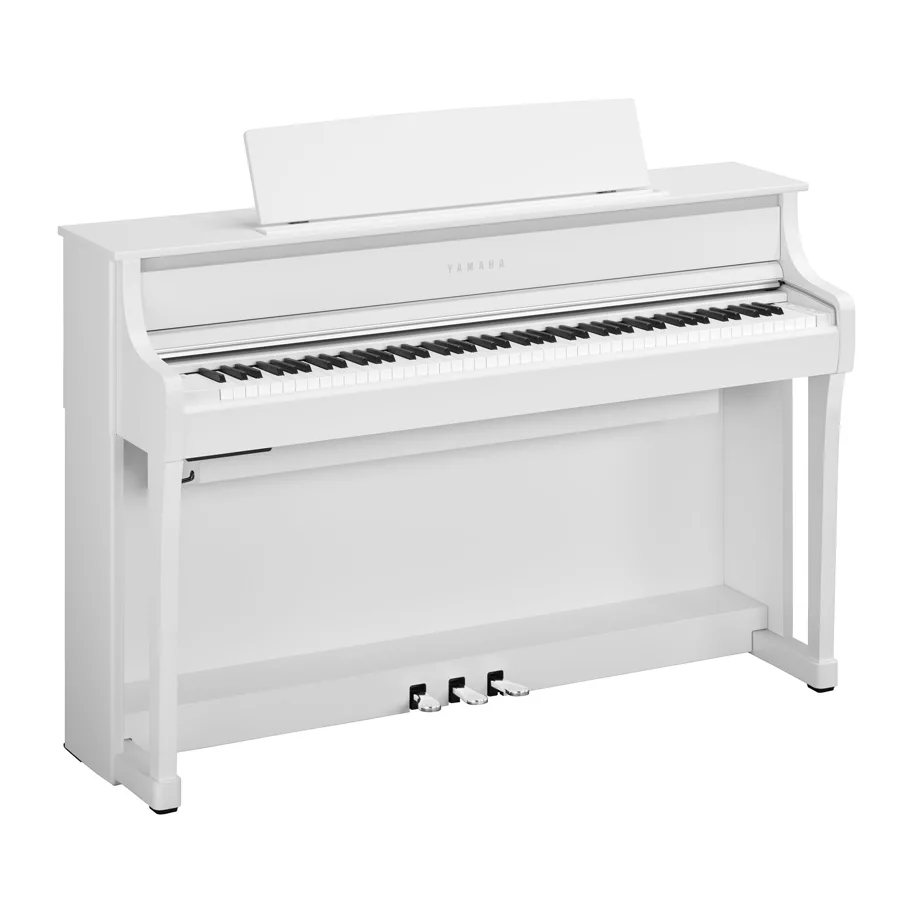 Digitalpiano YAMAHA CLP-875WH weiss matt