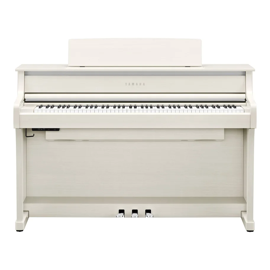 Digitalpiano YAMAHA CLP-875WB weisse Birke