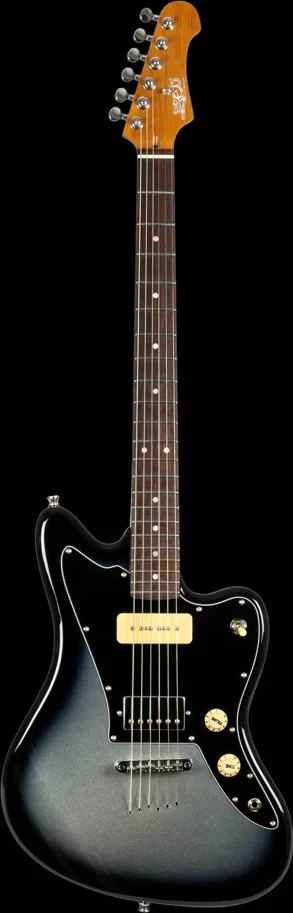 JET JJ-350 Baritone Moonburst HH - Silver Burst
