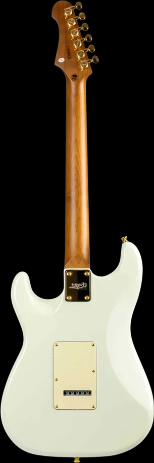 JET JS-380 SSS -Olympic White with Gold HW