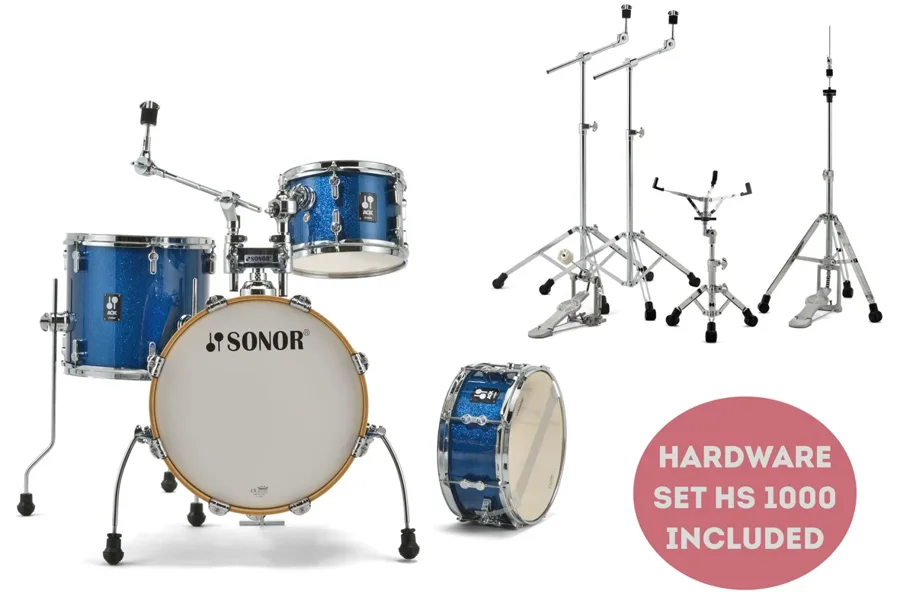 AQX Jungle Shell Set - Blue Ocean Sparkle - BUNDLE