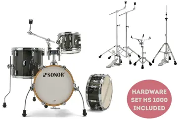 AQX Micro Shell Set - Black Midnight Sparkle - BUNDLE