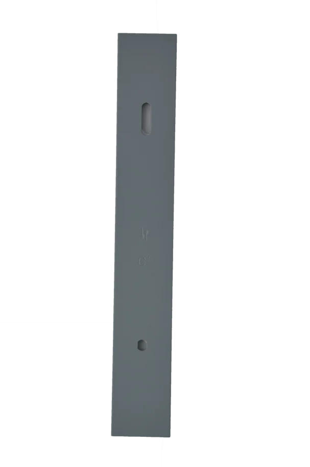 Klangplatte L 40X6 2-Loch C2