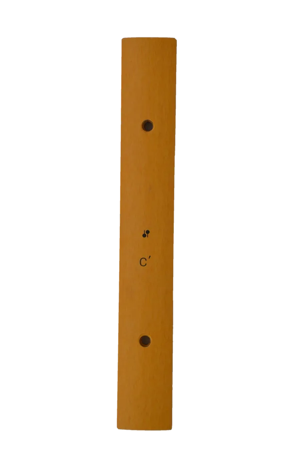 Klangplatte PO 38X15 2-Loch FIS1
