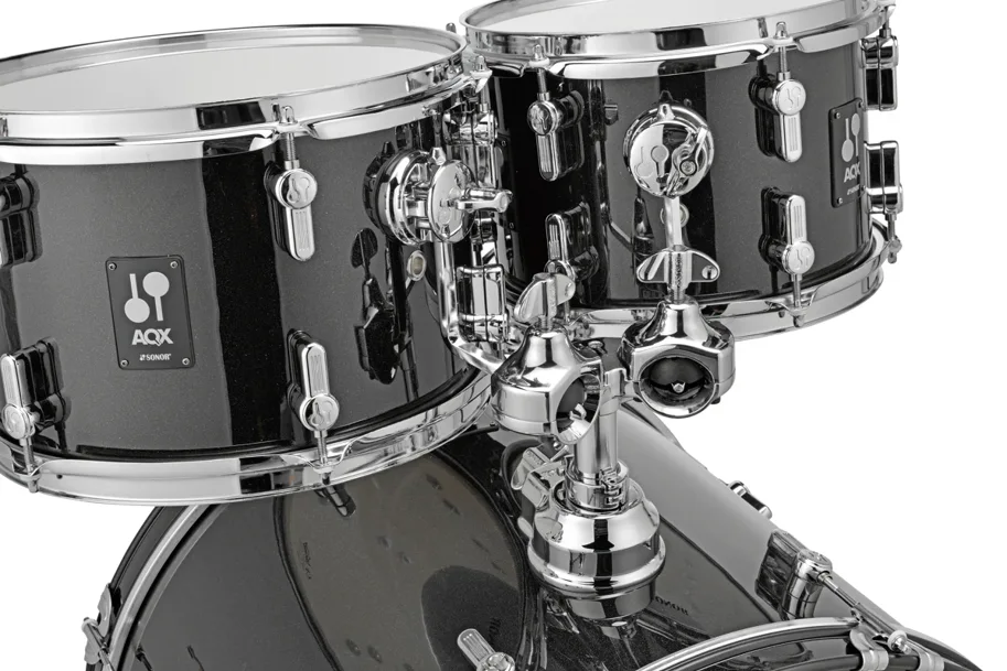 AQX Studio Set - Red Moon Sparkle - NO CYMBALS