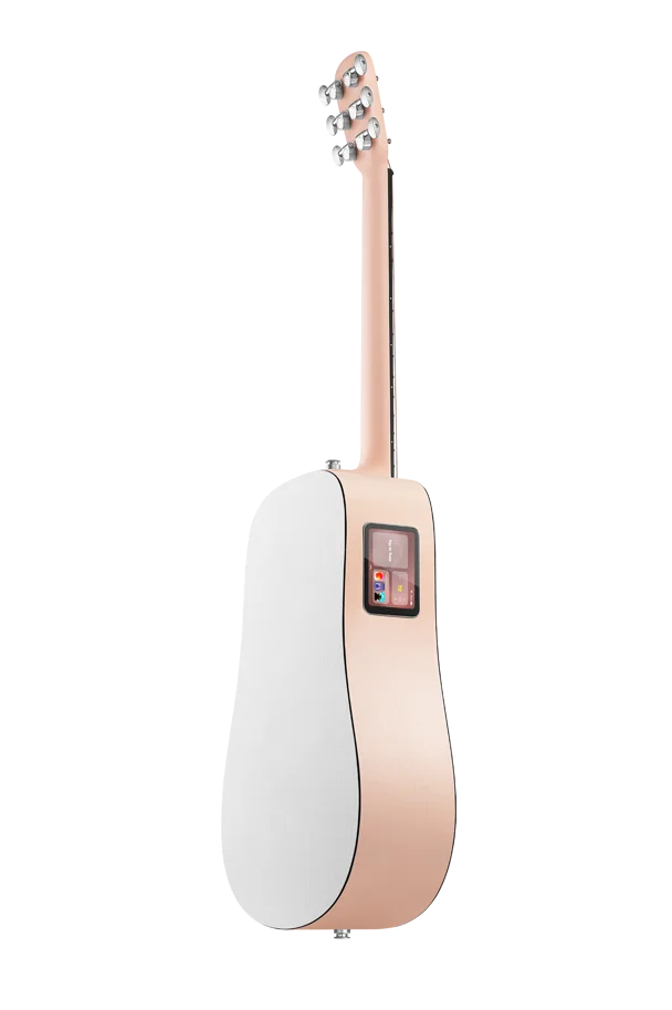 LAVA Akustikgitarre, ME Play, 36", Light Peach/Frost White, Lite Bag