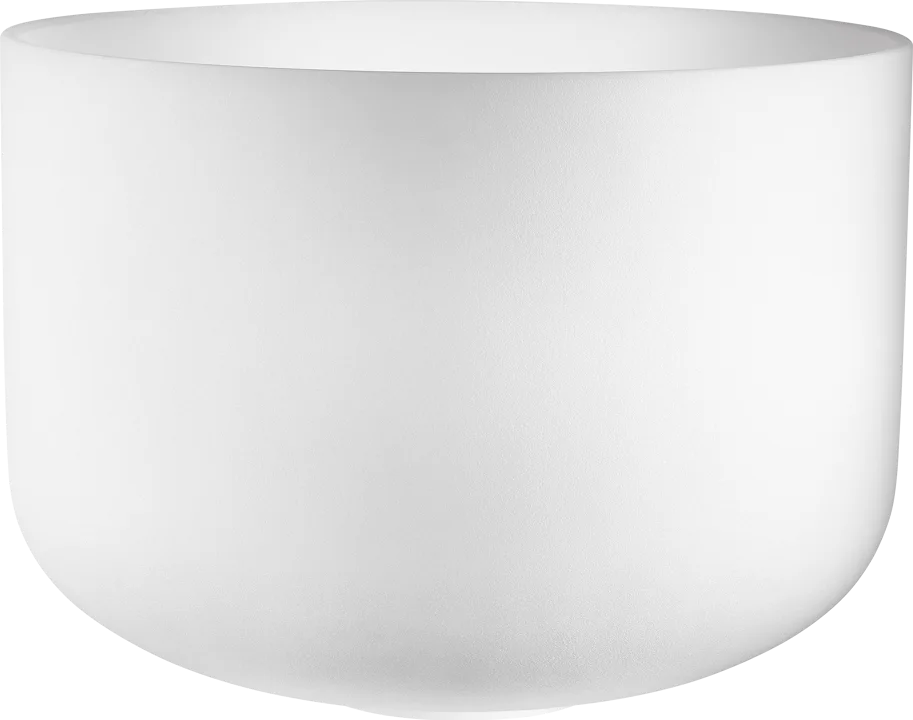 Crystal Singing Bowl 16" - Note F3 - Root Chakra