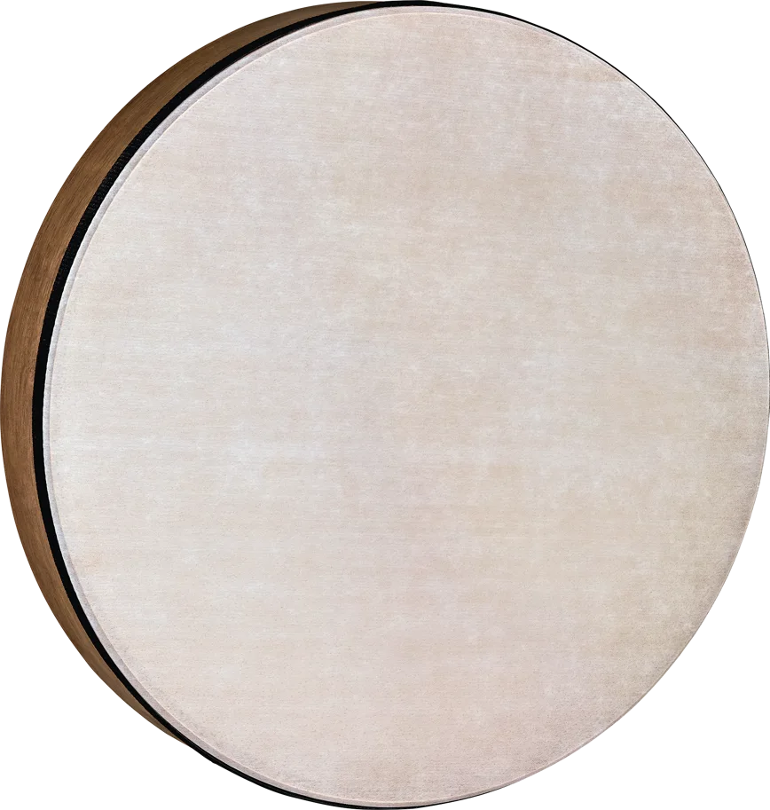 Woven Synthetic Head Hand Drum 16" - Walnut Brown