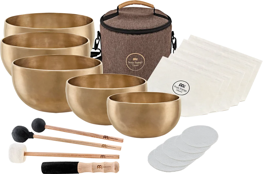 Yoga Nidra Singing Bowl Set - 5 Pcs.