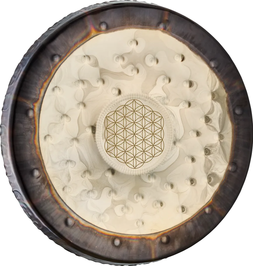 Flower of Life Soundscape Gong 22"