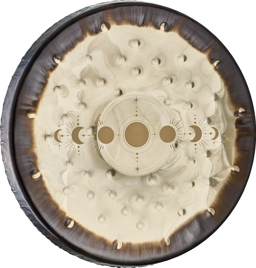 Moon Phases Soundscape Gong 22"