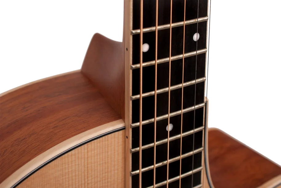 LARRIVÉE Westerngitarre, 03 Mahogany Serie, LV-03E, Larrivée Body, Cutaway