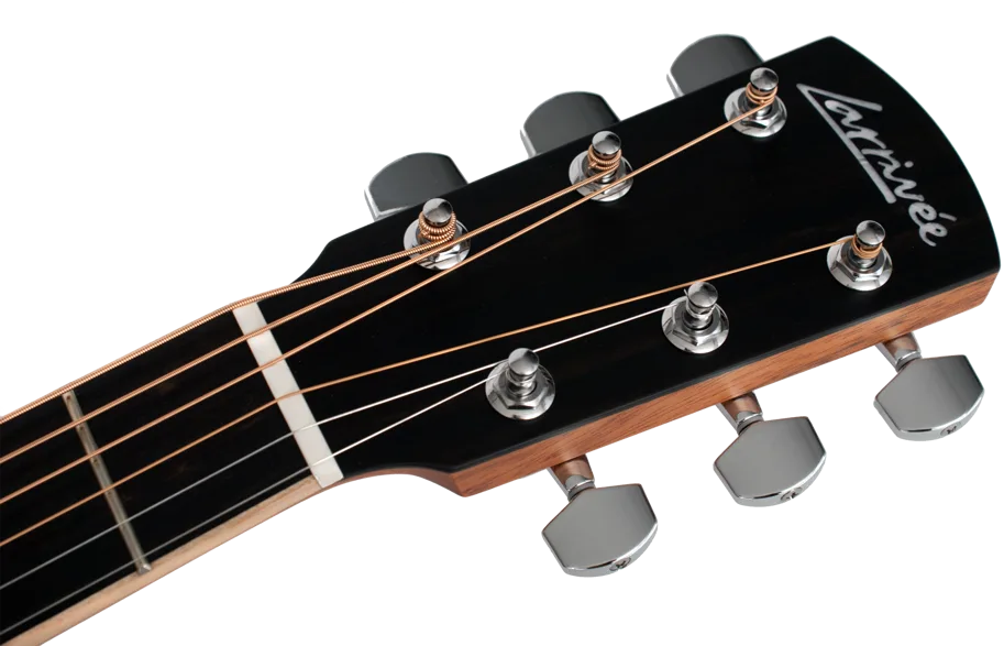 LARRIVÉE Westerngitarre, 03 Mahogany Serie, LV-03E, Larrivée Body, Cutaway