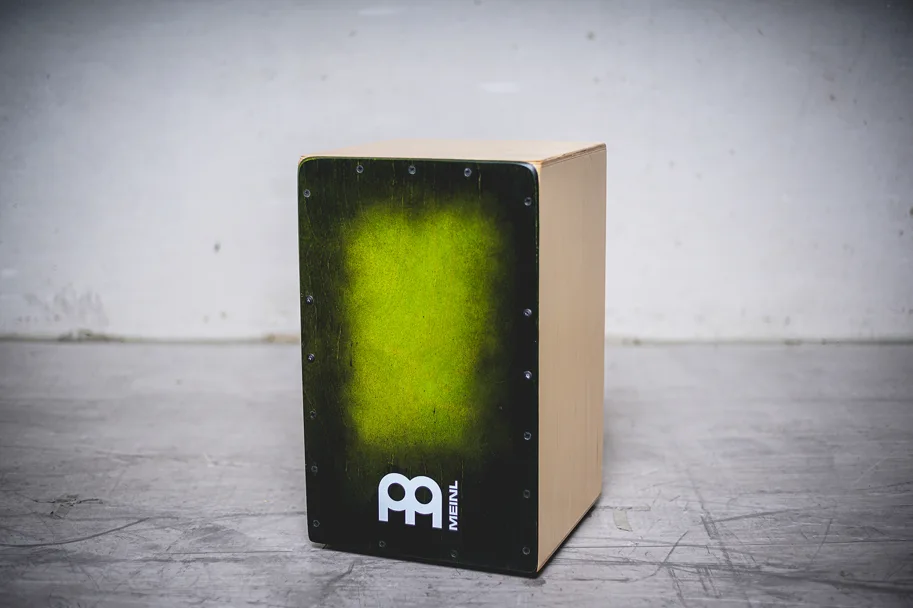 Snarecraft Cajon 50cm - Green Burst