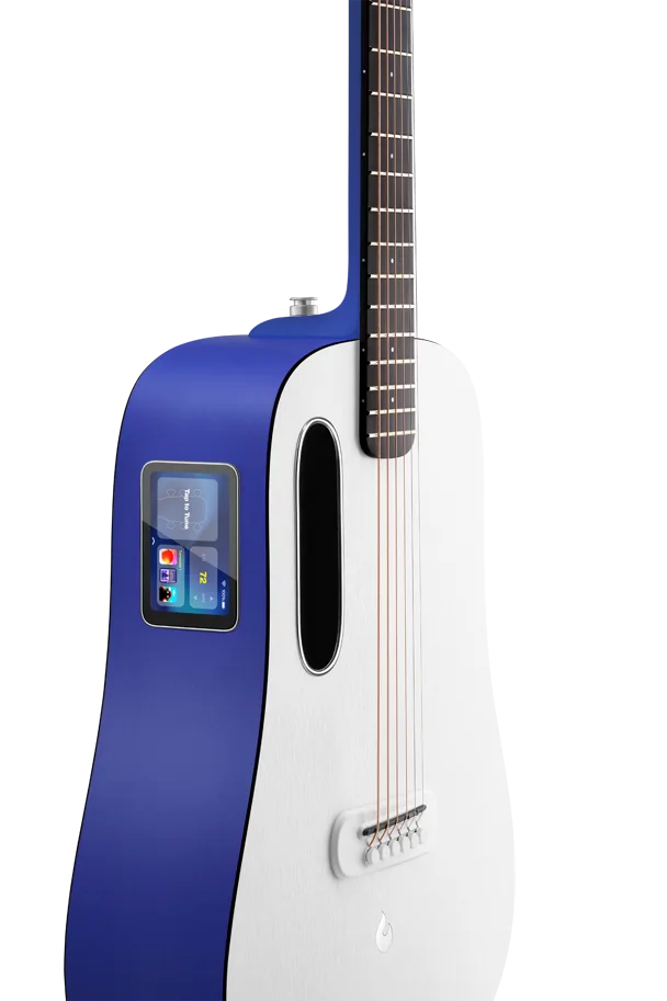 LAVA Akustikgitarre, ME Play, 36", Deep Blue/ Frost White, Lite Bag