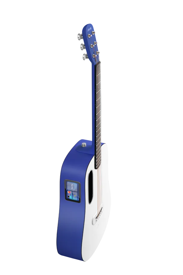 LAVA Akustikgitarre, ME Play, 36", Deep Blue/ Frost White, Lite Bag