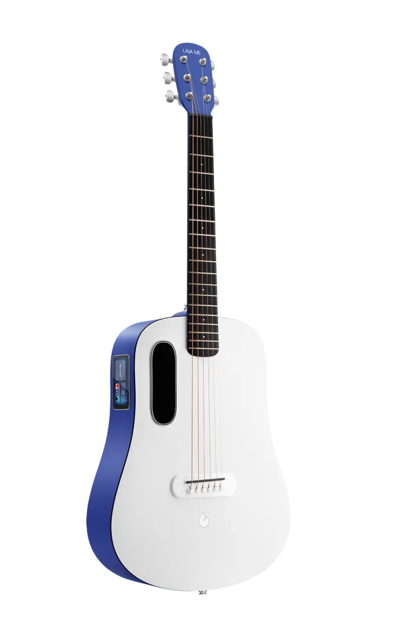 LAVA Akustikgitarre, ME Play, 36", Deep Blue/ Frost White, Lite Bag