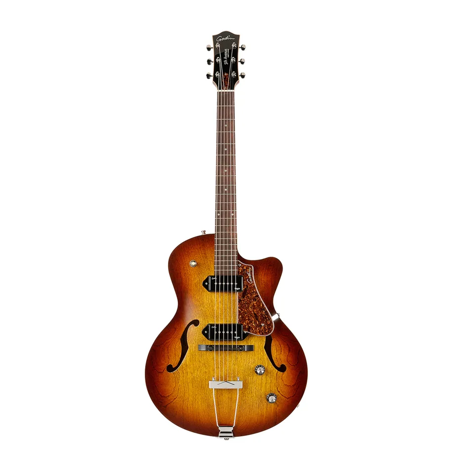 Godin 5th Avenue - Cutaway KingPin II P90, Cognag Burst
