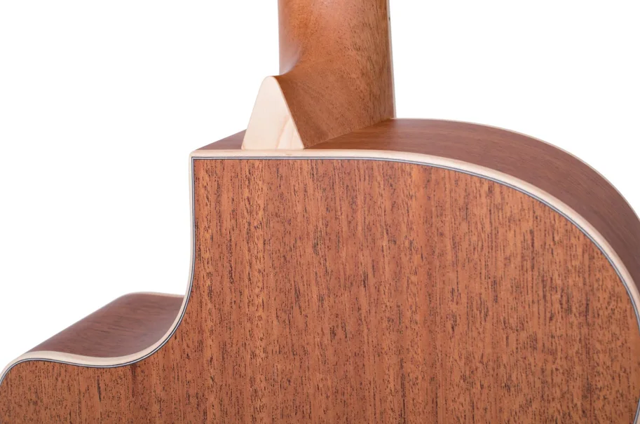 LARRIVÉE Westerngitarre, 03 Mahogany Serie, OMV-03E, Orchestra Body mit Cutaway