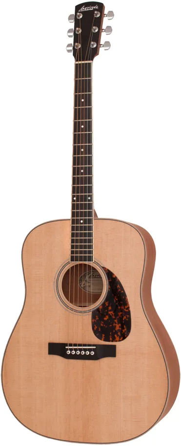 LARRIVÉE Westerngitarre, 03 Mahogany Serie, D-03E, Dreadnought